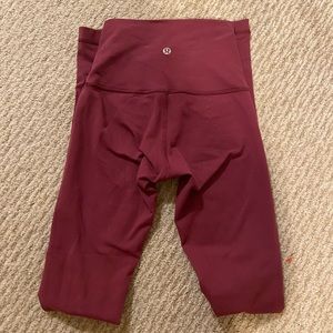 lululemon leggings size 2